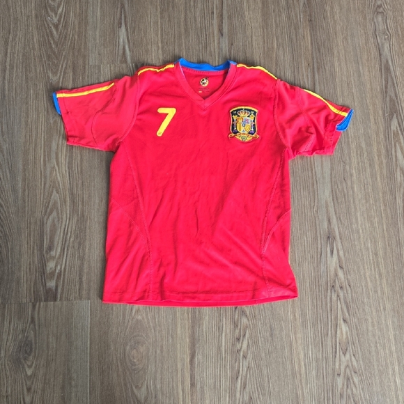 spain football official product Other - Spanish National Team David Villa Soccer Jersey